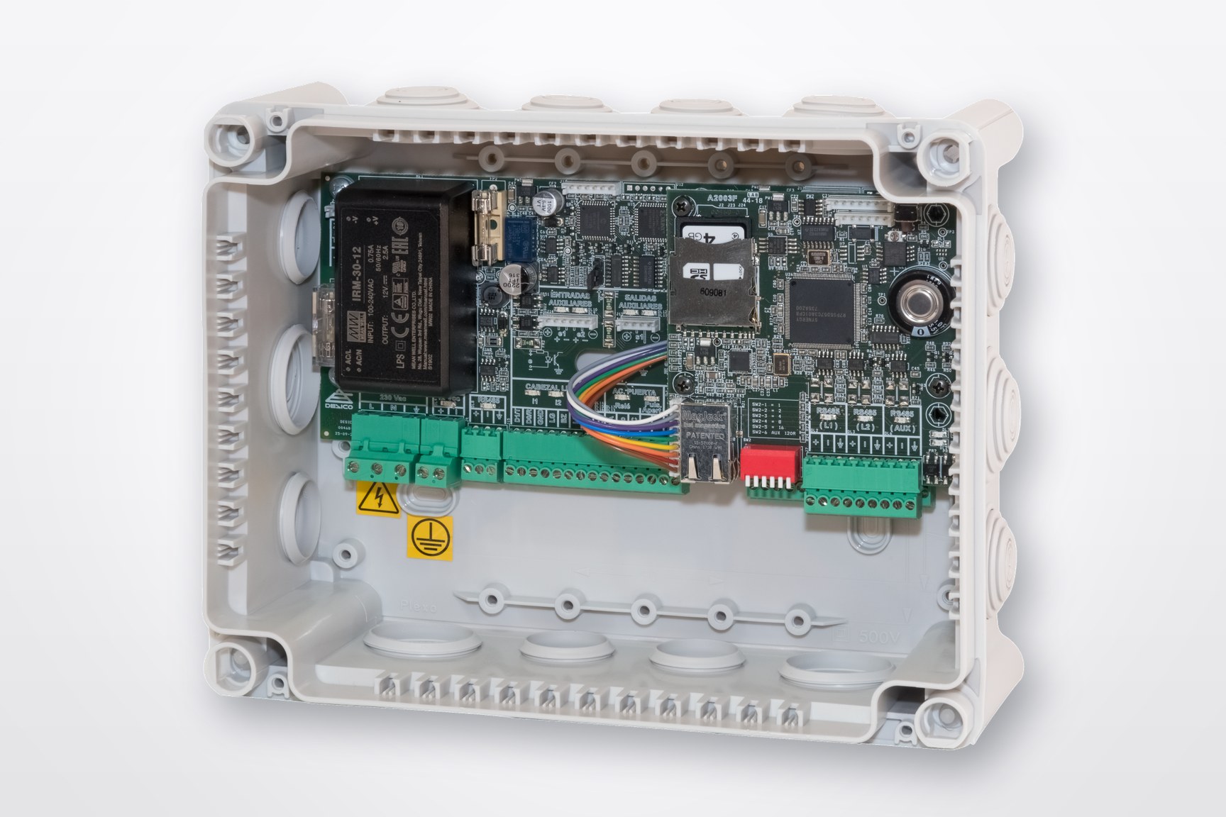 Controladora de accesos Desico A2003FC para 2 puertas