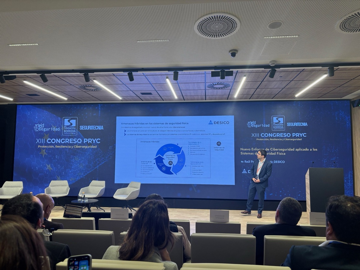 Participación en el XIII Congreso de Protección, Resiliencia y Ciberseguridad